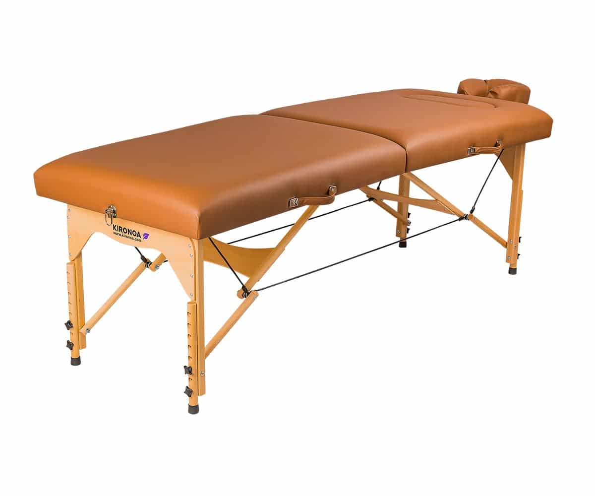 Mesas de masaje plegables de madera maciza, Camilla estética para